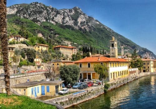 Gargnano - Location on Lake Garda