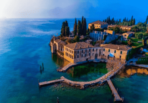 Punta San Vigilio - Location on Lake Garda